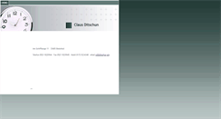 Desktop Screenshot of ditschun.de